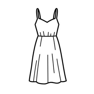 X-Schnittmuster Kleid