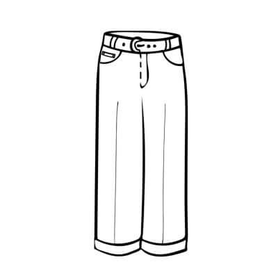 X-Schnittmuster Hose