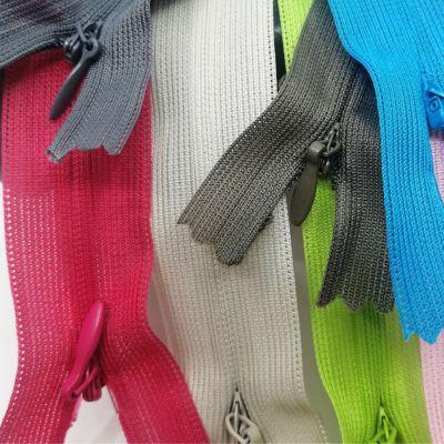 X-Nahtverdeckter Reißverschluss