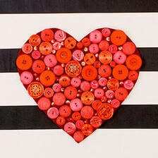 X-DIY - Anleitung für ein Herz zum Valentinstag