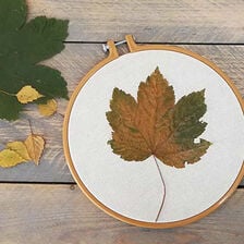 X-Herbst Wanddeko basteln