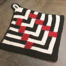 X-Häkelanleitung Topflappen