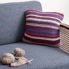 X-Kissen stricken
