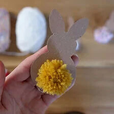 X-Osterhasen basteln mit Kindern