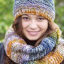 X-Mütze stricken