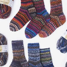 X-Socken stricken