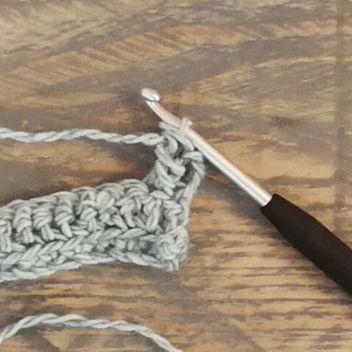 X-Doppeltes Stäbchen häkeln