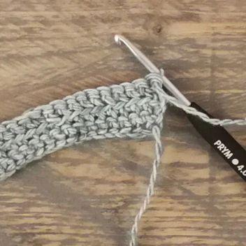 X-Feste Masche häkeln