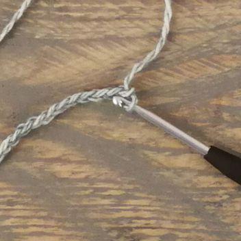 X-Kettmasche häkeln