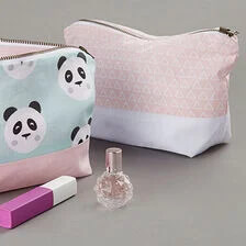 X-Kosmetiktasche für Anfänger nähen