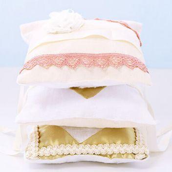 X-Nähanleitung - Ringkissen für die Trauung