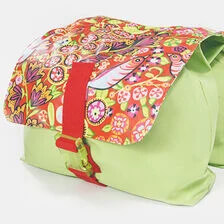 X-Nähanleitung für eine Fahrradtasche für den Gepäckträger