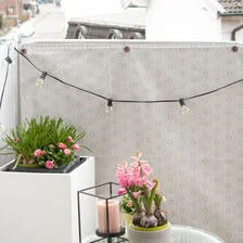 X-Sichtschutz nähen