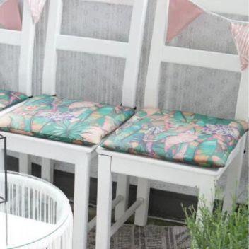 X-Stuhlkissen nähen