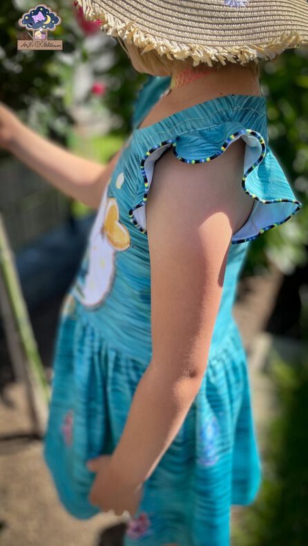 Back 2 Basic Summer Dress Sommerkleid 104 - 164 inkl. A0 image number 7