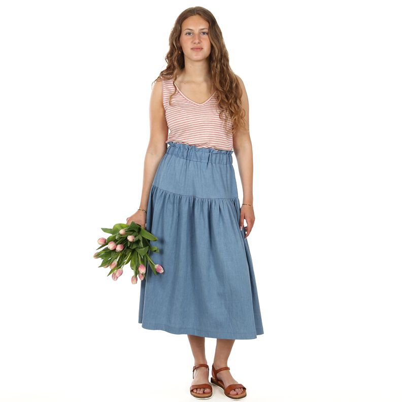 FRAU PIPPA - Rock mit Paperbagbund XS-XXL image number 8