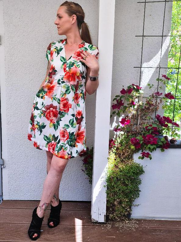 Petite ALISSON- Kleid oder Bluse PDF-A4, A0 und BEAMER image number 3