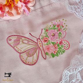 Stickdatei Schmetterling Lillybeth