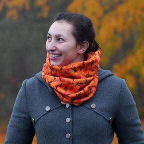 Schlauchschal nähen für die ganze Familie Loop Halswärmer