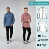 M&auml;nner Hemd mit Tasche, XXS-4XL, Schnittmuster mit Ebenen thumbnail number 1