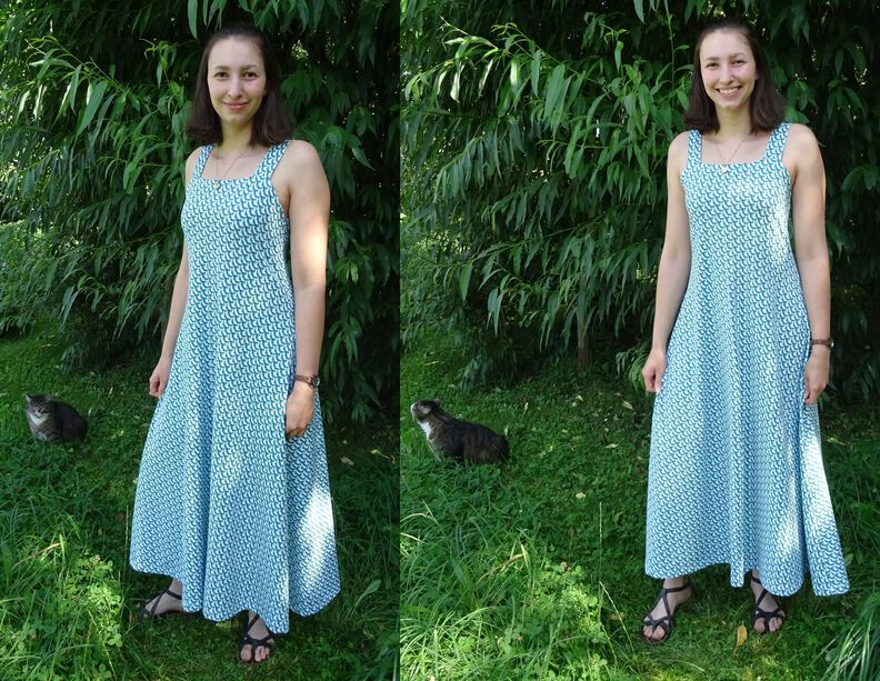 Kleid Anni Trägerkleid nähen Schnittmuster in Gr. 34 - 48  image number 8