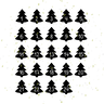Adventskalenderzahlen Tannenbaum Plotterdatei | DIY Hunger thumbnail number 1