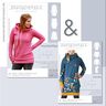 Hoodie Kinder & Damen Gr. 74-176  + Gr. 32-58 - VANJA thumbnail number 1