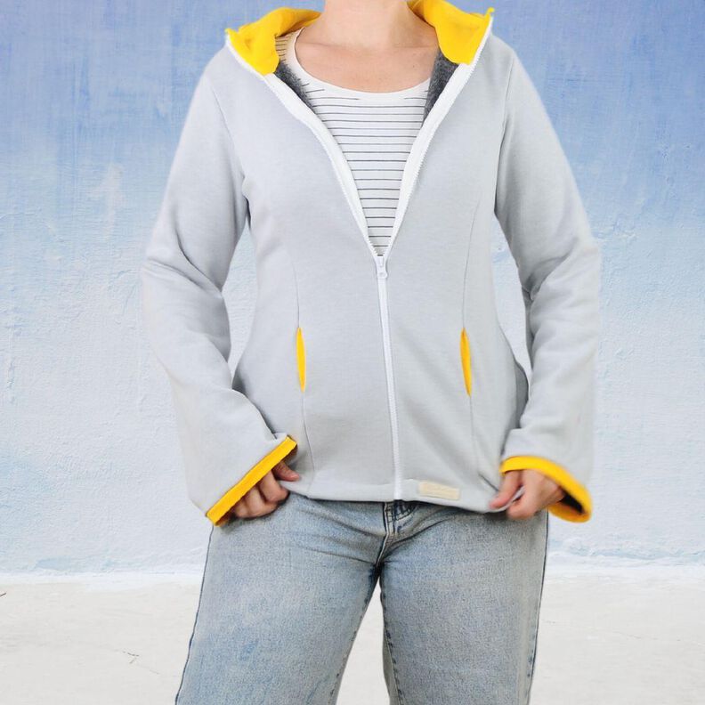 Schnittmuster Damen Jacke Ninon Gr. 34-54 + Video image number 4