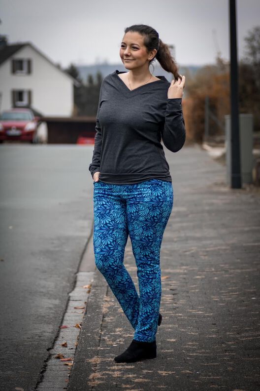 Jeggings Granat de image number 2