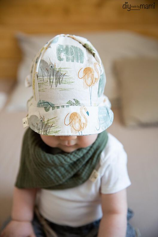  “Baby-Halstuch x3” 3 Schnittmuster für Webware und Jersey  image number 6