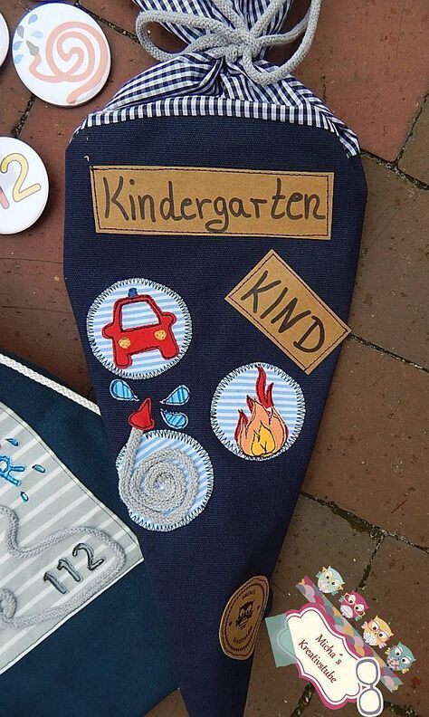 Flinke Feuerwehr &ndash; Appliziervorlage mit Applizierschule image number 9