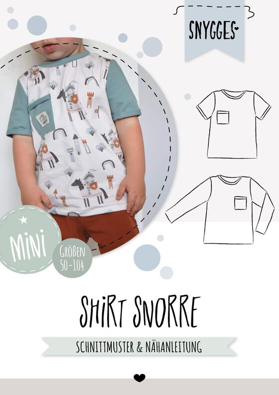 BASICSHIRT "SNORRE" MINI - Schnittmuster und Anleitung image number 9