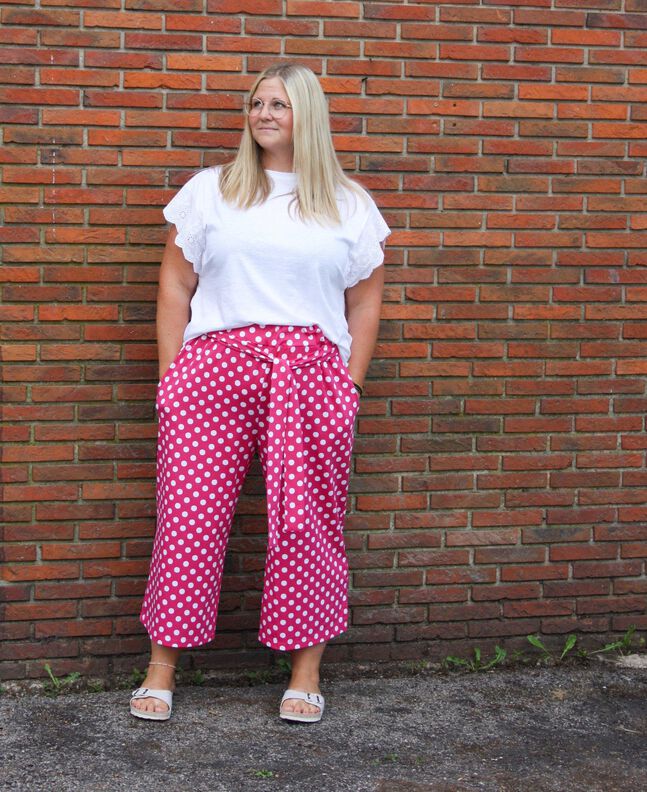 Culotte Lola, Hose im Hosenrock-Stil Schnittmuster image number 2