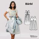 Schnittmuster Damen Dirndl Bärbl Gr. 34-54