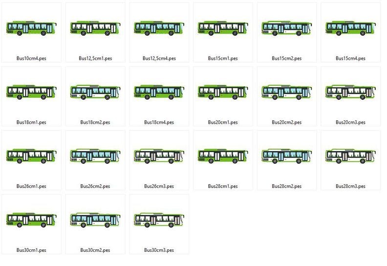 Bus Stickdatei image number 2