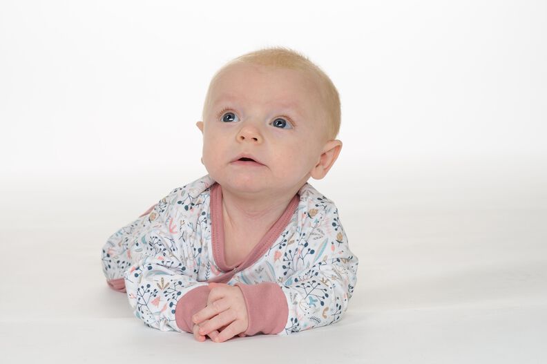 Schnittmuster Baby Strampler mit Knopfleiste LISA image number 6