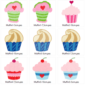 Muffin Stickdatei