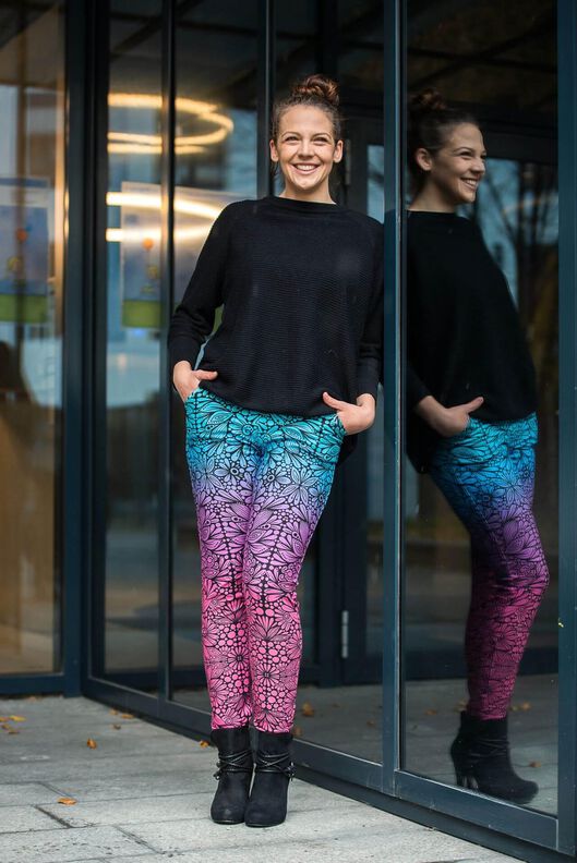 Jeggings Granat de image number 8