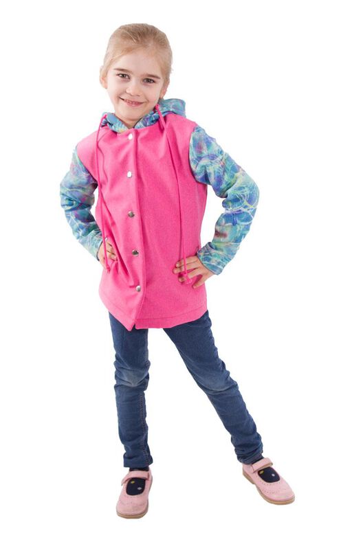 Jacke mit Beleg oder Wendejacke "Henriette", Gr. 110 - 152 image number 5