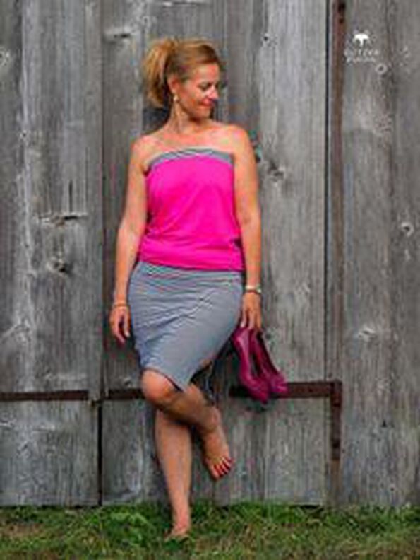 Kleid/Tubetop/Rock Damen Schnittmuster Gr. 32-54 - #68 image number 7