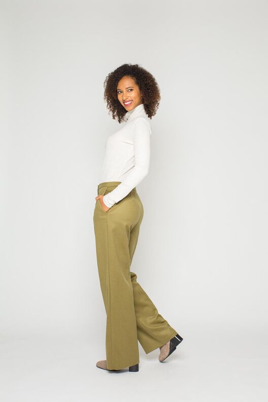 Marlenehose Elina Schnittmuster und Videotutorial Gr. 32-48 image number 2