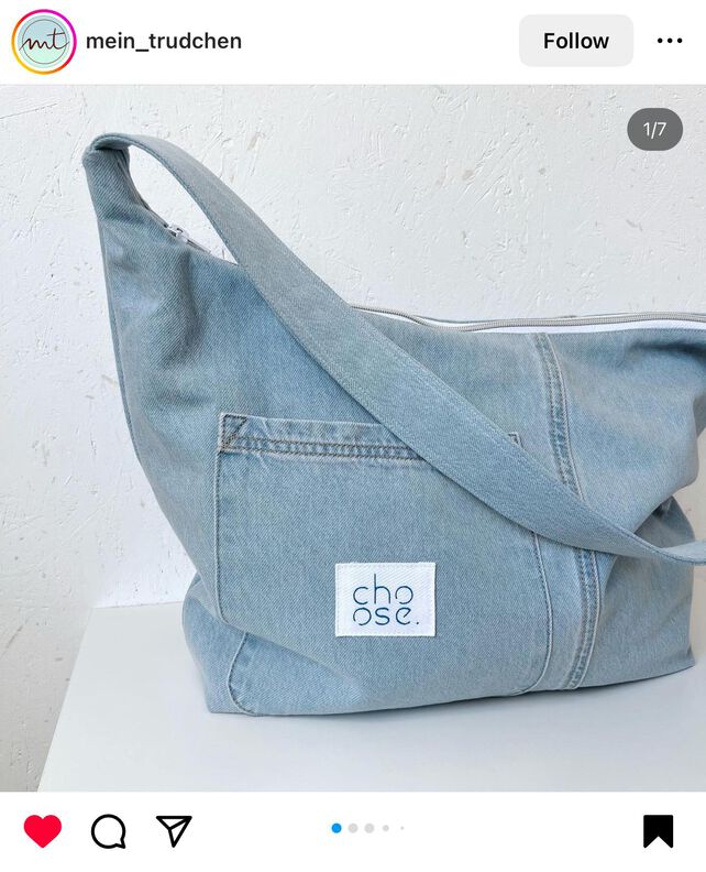Medium Shopper Bag Schnittmuster image number 7