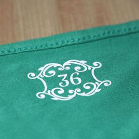 Plotterdatei Größenlabel Schnörkel 2 Erwachsene