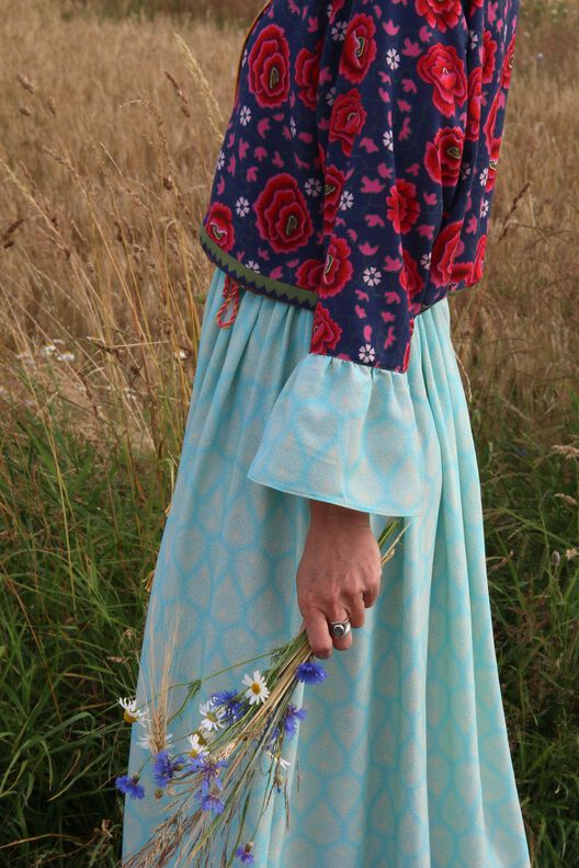 Raglan-Bluse/Kleid "Boholicious" Gr.32-46 SM&Nähanleitung image number 9