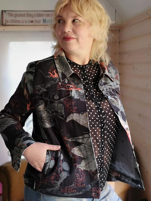 Jeansjacke Draufgängerin 34-48 image number 2