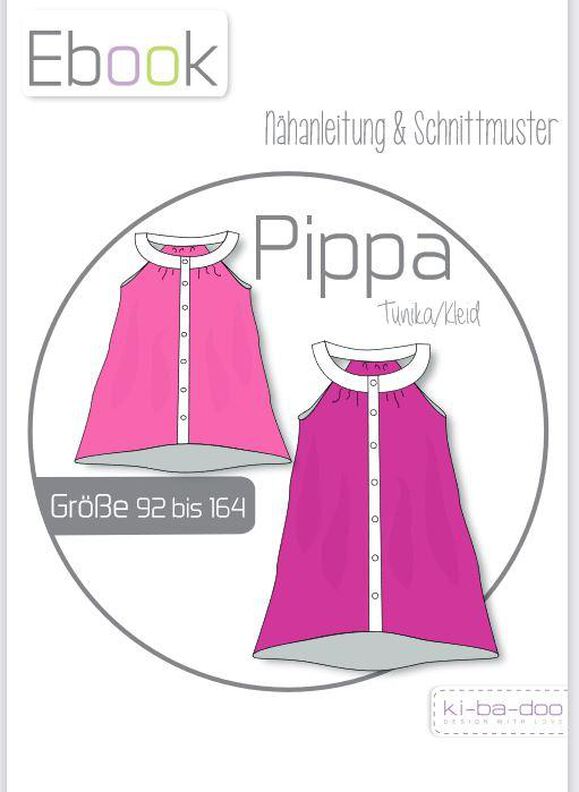Ebook/Nähanleitung Tunika PIPPA Mädchen Gr. 92 - 164 image number 3