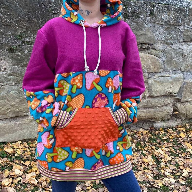 Hoodie Inga Oversize Gr. 34-54 Schnittmuster image number 6