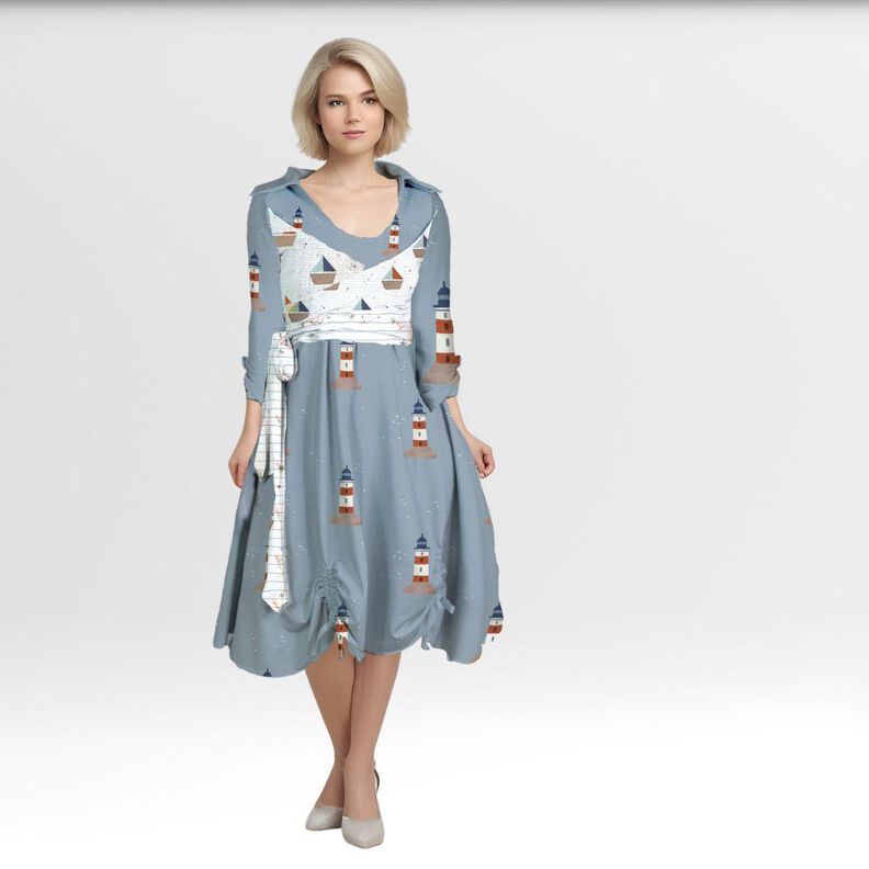 Schnittmuster Kleid Anastasia | Wickelkleid | Kleid A-Linie  image number 6