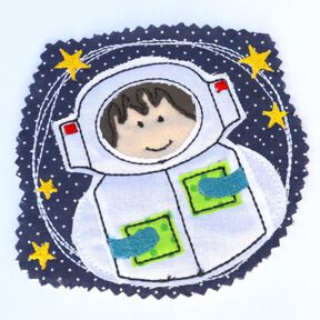 Stickdatei Astronaut doodle13x18cm 4erSET