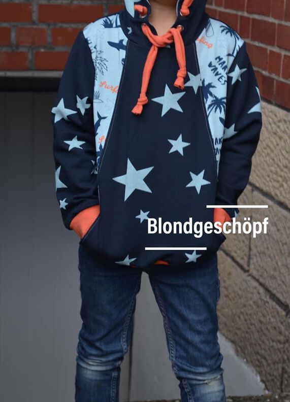 Kinder Hoodie oder Kleid viele Varianten KADO ♥ Gr. 92-164 image number 4